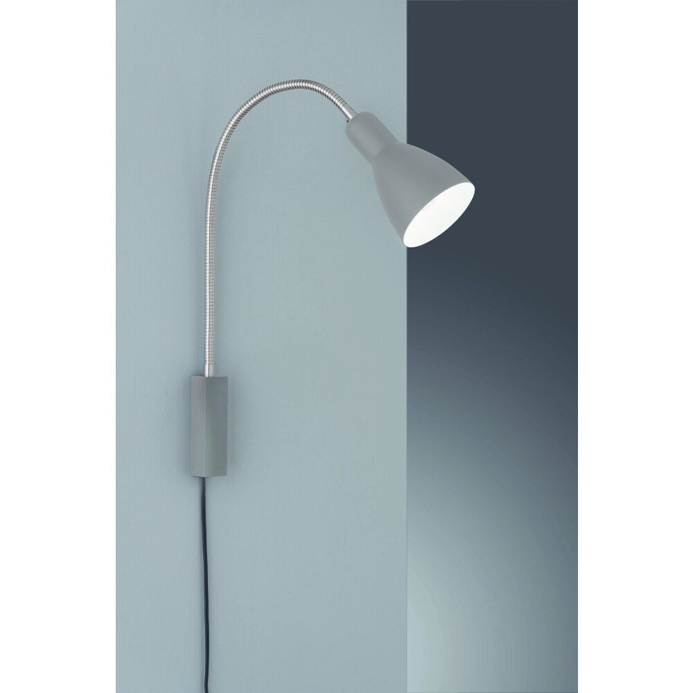 Applique murale Fischer-Honsel Lolland Gris, 1 lumière main product photo