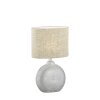 Lampe de table Fischer-Honsel Foro Argenté, 1 lumière