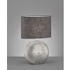 Lampe de table Fischer-Honsel Foro Argenté, 1 lumière