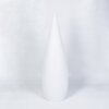 Lampadaire d'extérieur Bouilli LED Blanc, 1 lumière, Télécommandes, Changeur de couleurs
