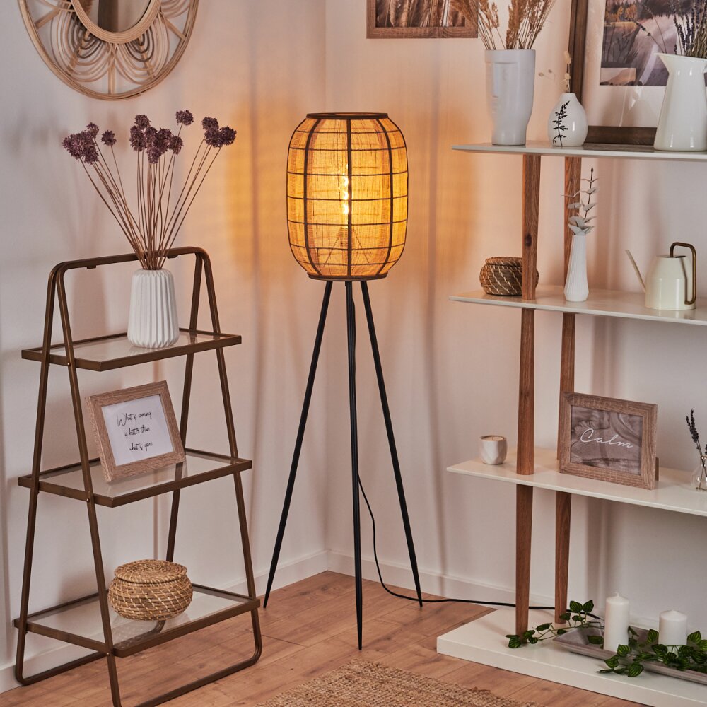 Lampadaire Boudou Noir, 1 lumière main product photo