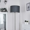 Lampadaire Rinkens Nickel mat, 1 lumière