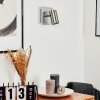 Applique murale Javel Chrome, Nickel mat, 1 lumière