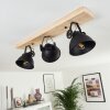 Plafonnier Svanfolk Bois clair, Noir, 3 lumières Plafonnier Svanfolk Bois clair, Noir, 3 lumières