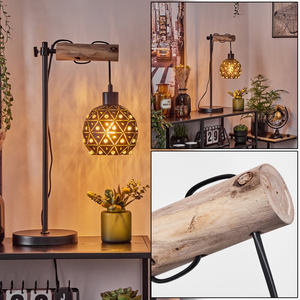 Lampe de table Sunasau Écru, Noir, 1 lumière main product photo