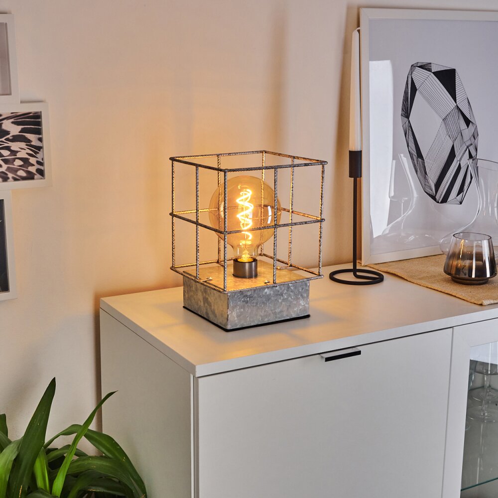 Lampe de table Fevaag Nickel mat, 1 lumière main product photo
