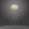 Lampadaire Leuchten-Direkt LOLASMART-NAOMI LED Blanc, 1 lumière, Télécommandes