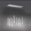 Suspension Leuchten-Direkt BRUNO LED Aluminium, 10 lumières