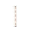 Lampadaire Leuchten-Direkt BINGO LED Chrome, 1 lumière, Télécommandes, Changeur de couleurs