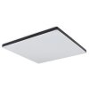 Plafonnier Globo ULLY LED Noir, Blanc, 1 lumière, Télécommandes, Changeur de couleurs