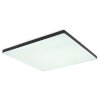 Plafonnier Globo ULLY LED Noir, Blanc, 1 lumière, Télécommandes, Changeur de couleurs