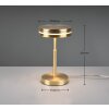 Lampe de table Trio-Leuchten Franklin LED Laiton, 1 lumière