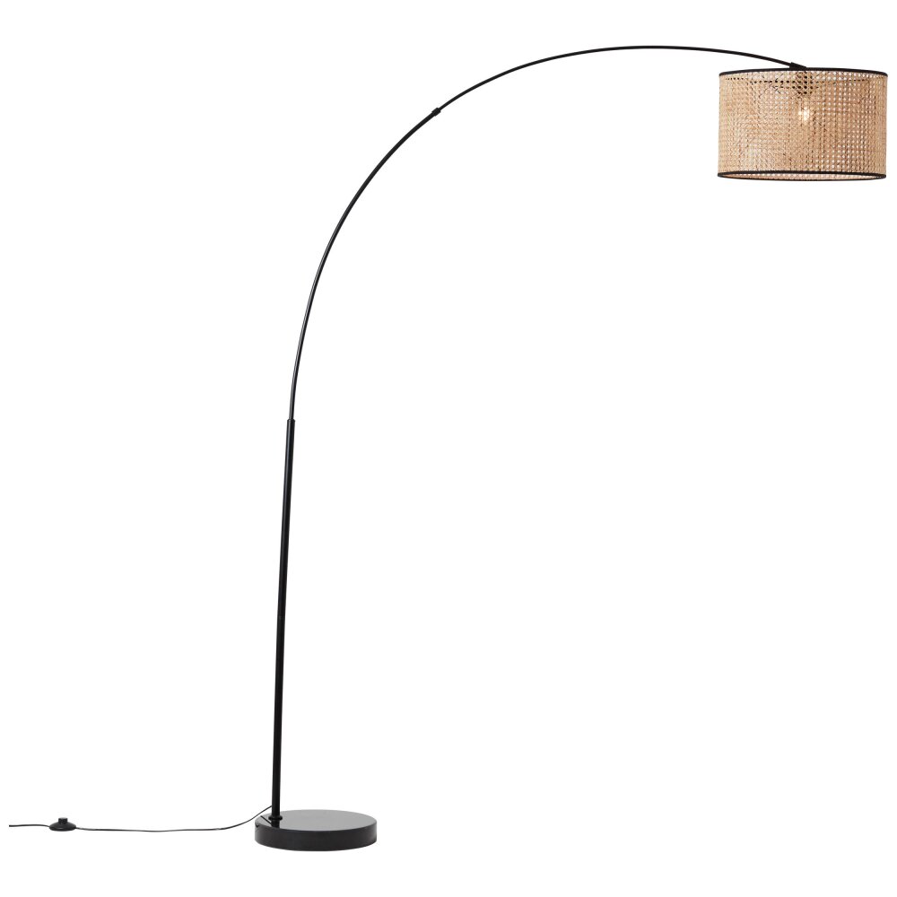 Lampadaire Brilliant-Leuchten Wiley Noir, 1 lumière main product photo