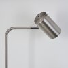 Lampe de table Zuoz Chrome, Nickel mat, 1 lumière