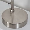 Lampe de table Zuoz Chrome, Nickel mat, 1 lumière