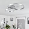 Plafonnier Sorte LED Nickel mat, 1 lumière