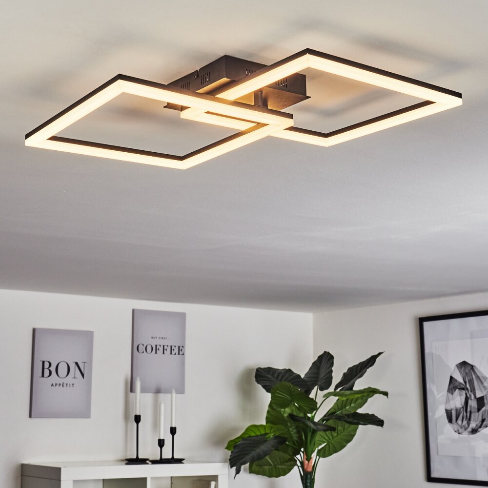 Plafonnier Taleta LED Noir, 1 lumière main product photo