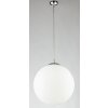 Suspension Luce-Design City Chrome, 1 lumière