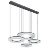 Suspension Globo BLASIUS LED Noir, 1 lumière, Télécommandes