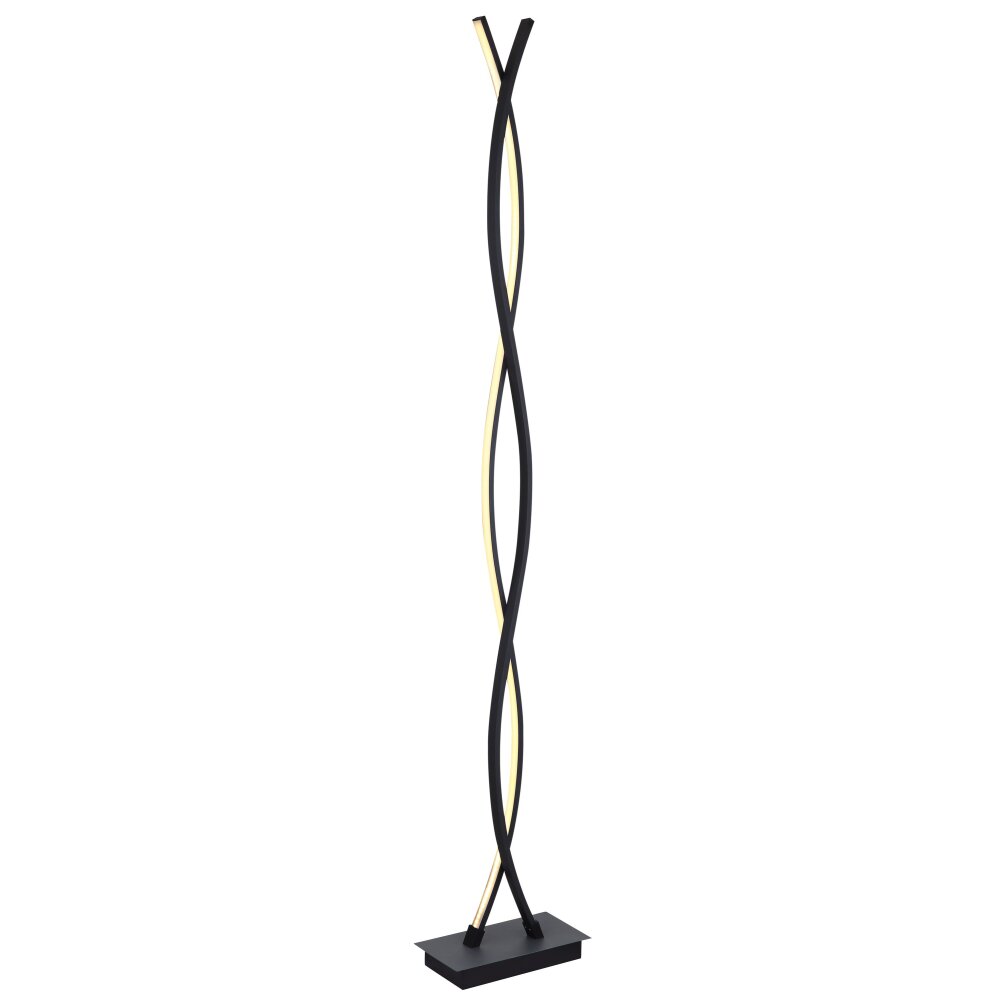 Lampadaire Globo MARIUS LED Noir, 1 lumière main product photo