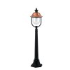 Borne lumineuse Lutec Venezia Anthracite, Cuivre, 1 lumière