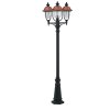 Borne lumineuse Lutec Venezia Anthracite, Cuivre, 1 lumière