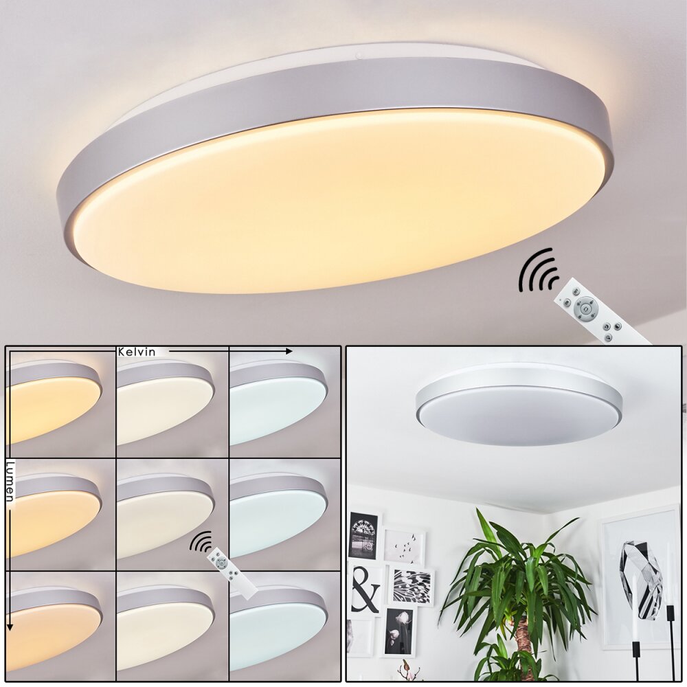 Plafonnier Buris LED Blanc, 1 lumière main product photo