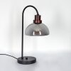 Lampe de table Aannestad Brun, Noir, 1 lumière