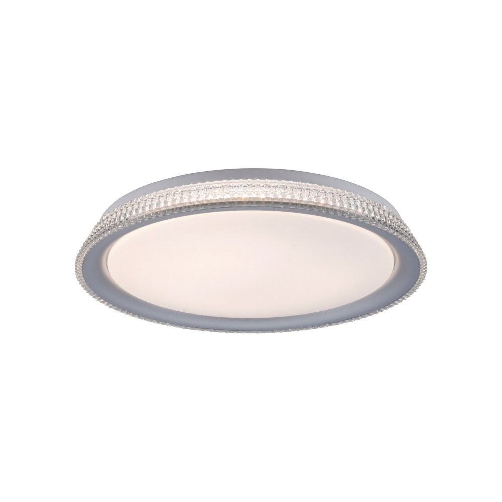 Plafonnier Leuchten-Direkt KARI LED Argenté, 1 lumière main product photo