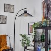 Lampadaire Tamins Noir, 1 lumière