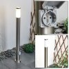 Borne lumineuse Sessa Nickel mat, 1 lumière