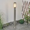 Borne lumineuse Tunes Nickel mat, 1 lumière, Détecteur de mouvement