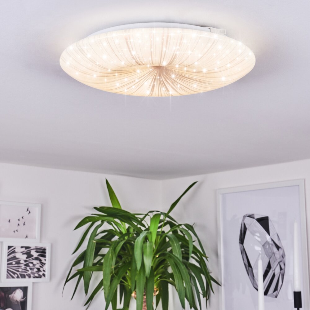 Plafonnier Vogorno LED Blanc, 1 lumière main product photo