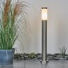 Borne lumineuse Sessa Nickel mat, 1 lumière