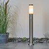 Borne lumineuse Sessa Nickel mat, 1 lumière, Détecteur de mouvement