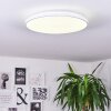 Plafonnier Bergell LED Blanc, 1 lumière