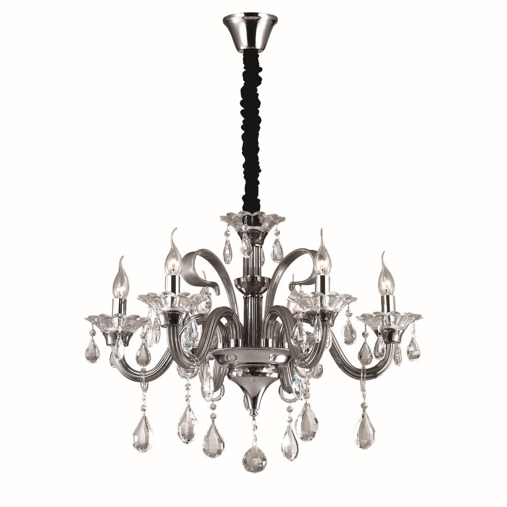 Suspension Ideal Lux COLOSSAL Chrome, 6 lumières main product photo