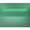 Plafonnier Paul Neuhaus FRAMELESS LED Blanc, 1 lumière, Télécommandes, Changeur de couleurs