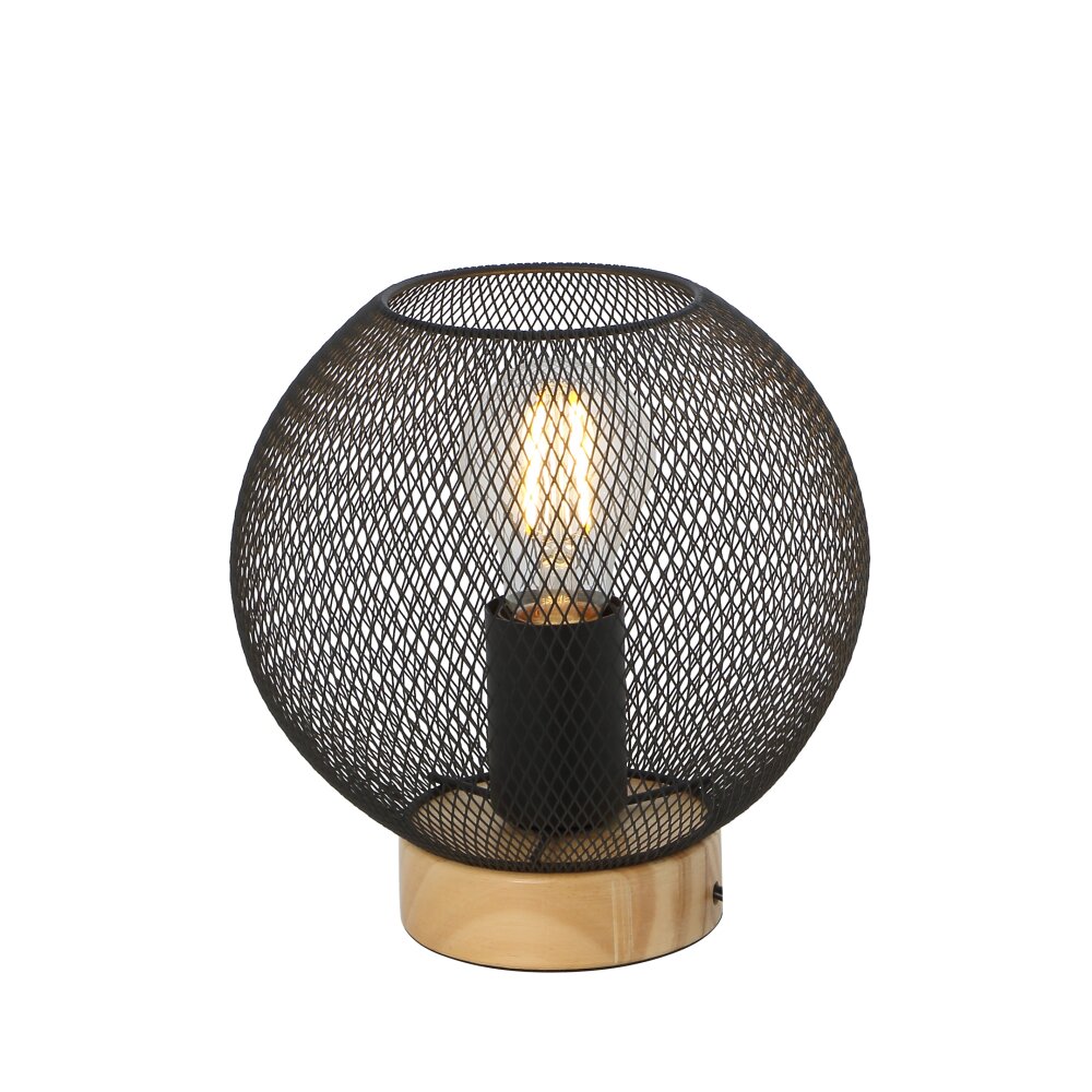 Lampe de table Globo PABLO Noir, 1 lumière main product photo
