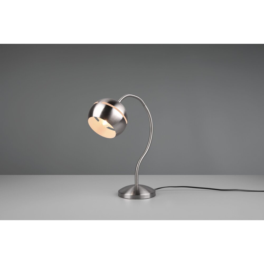 Lampe de table Trio-Leuchten Fletcher Nickel mat, 1 lumière main product photo
