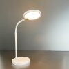 Lampe de table Fischer-Honsel Luna LED Blanc, 1 lumière