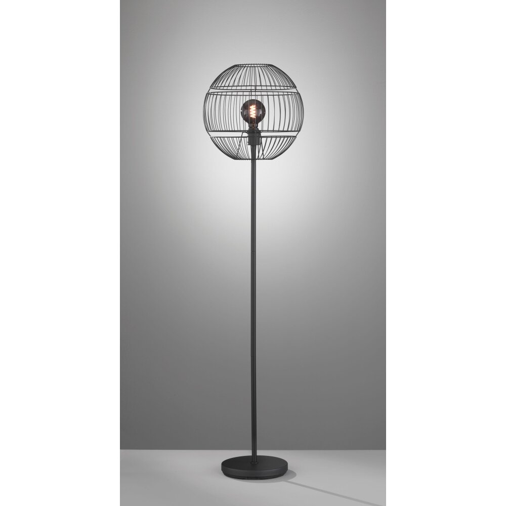 Lampadaire Fischer-Honsel Drops Noir, 1 lumière main product photo