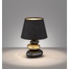 Lampe de table Fischer-Honsel Pibe Noir, 1 lumière