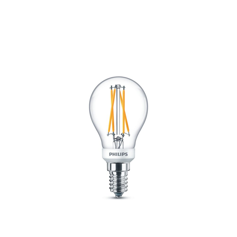 LED E14 3,4 Watt 2200-2700 Kelvin 475 Lumen Philips main product photo