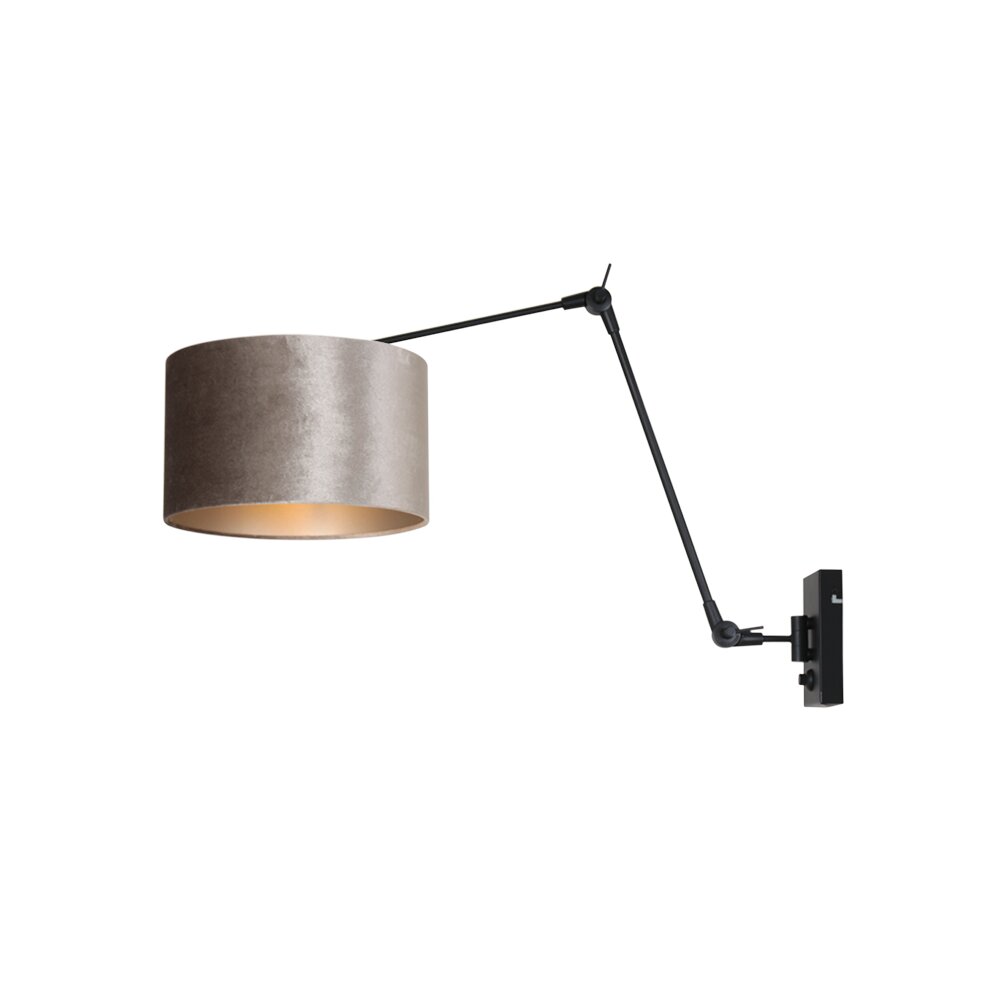 Applique murale Steinhauer Prestige Chic Noir, 1 lumière main product photo