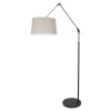 Lampadaire Steinhauer Prestige Chic Noir, 1 lumière