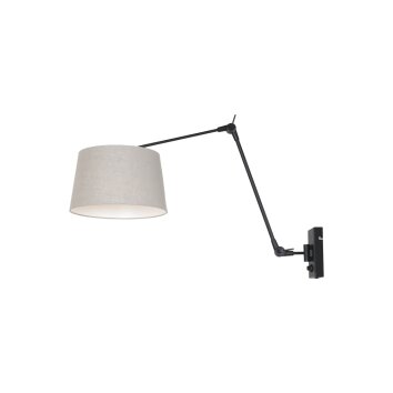 Applique murale Steinhauer Prestige Chic Noir, 1 lumière