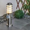 Borne lumineuse Tunes Nickel mat, 1 lumière