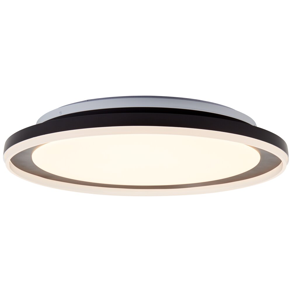 Plafonnier Brilliant Pederson LED Noir, 1 lumière main product photo