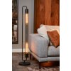 Lampadaire Lucide CALIXT Noir, 2 lumières